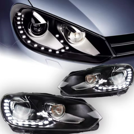 Volkswagen Golf 6 R Far 15 LED – Bi-Xenon Uyumlu Ön Far Takımı (Sağ-Sol)