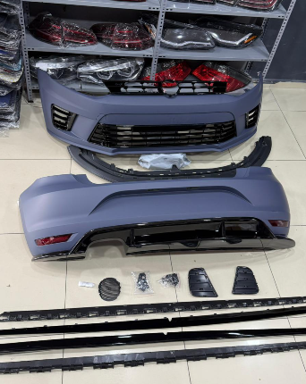 Volkswagen Body Kit WRC 381 – Ön & Arka Tampon, Difüzör ve Marşpiyel Seti