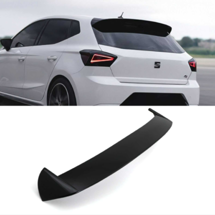 Seat Ibiza 2017+ Spoiler – Parlak Siyah Plastik Bagaj Üstü Spoiler