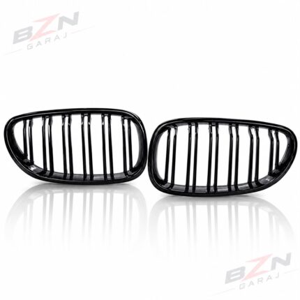 bmw e 60 panjur/böbrek parlak siyah ithal